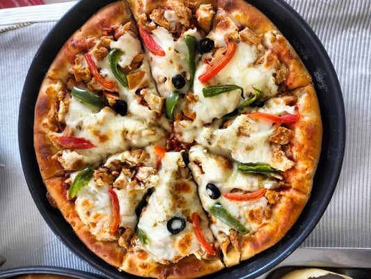 Homemade Chicken Fajita Pizza