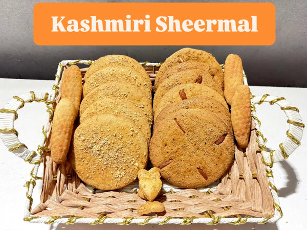 Homemade Traditional Kashmiri Sheermal