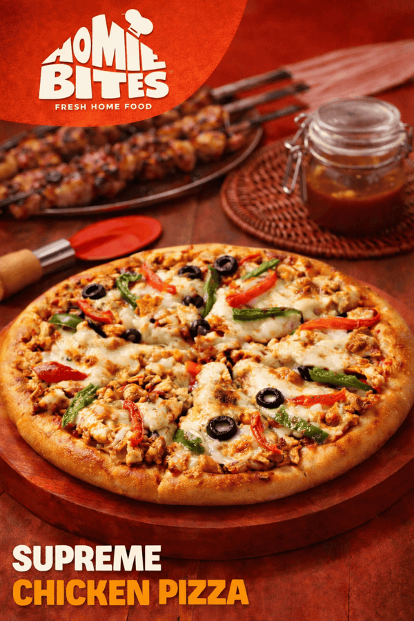 Homemade Chicken Fajita Pizza